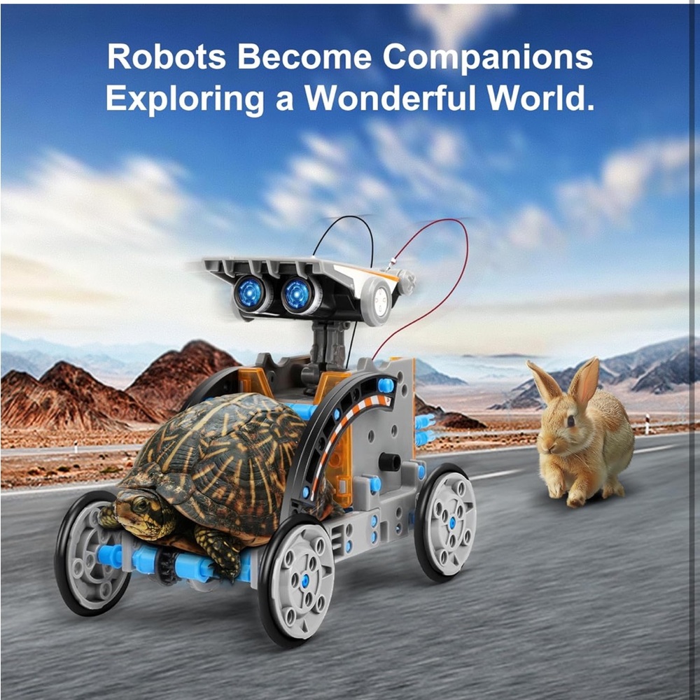 12-in-1‎ Education Solar Robot Toys -DIY Building Science Experiment Kit